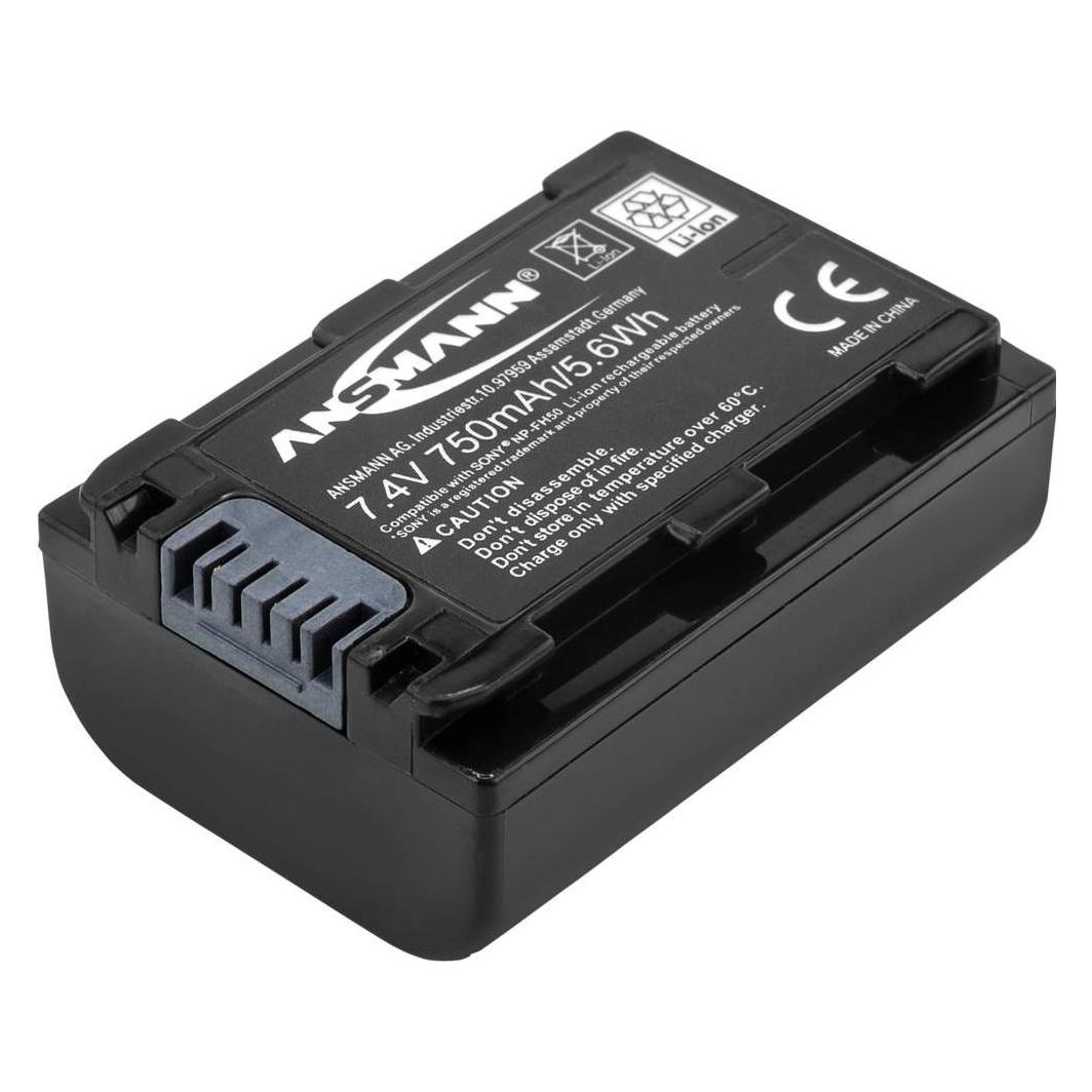 Ansmann Sony NP-FH50 Akku (Kamera Akku) (5.0446.23)