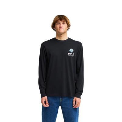 Langarmshirt BILLABONG "Portal", Herren, Gr. XXL, schwarz, Obermaterial: 70% Baumwolle, 30% Baumwolle., Shirts Langarmshirt