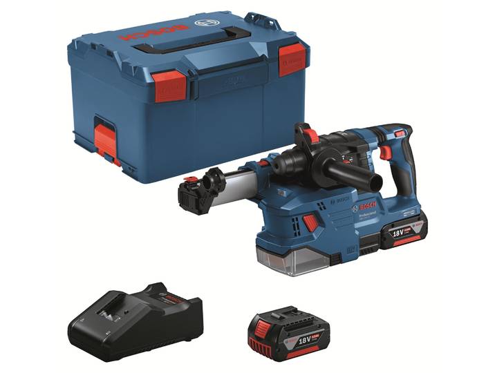BOSCH Professional 0611924003 BOSCH Professional GBH 18V-22 Akku-Bohrhammer-Set 18\,0 V\, mit 2 Akkus