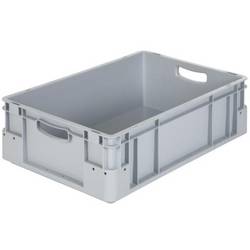 Alpha Paletten & Boxen 1657960 Stapelbehälter lebensmittelgeeignet (L x B x H) 800 x 600 x 220 mm Grau 1 St.