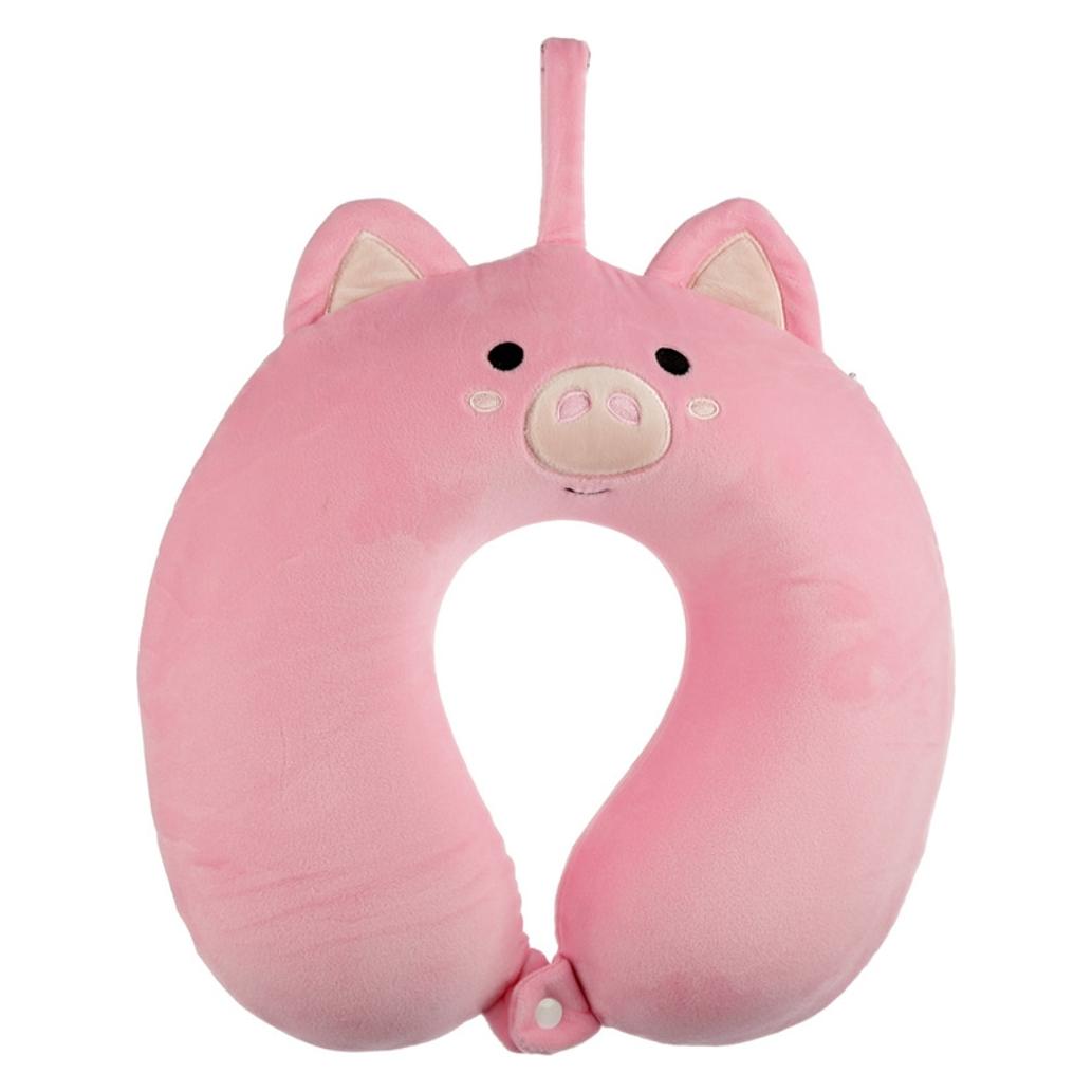 Puckator Relaxeazzz Plüsch Schwein Plüsch Memory Schaumstoff Reisekissen (23688909)