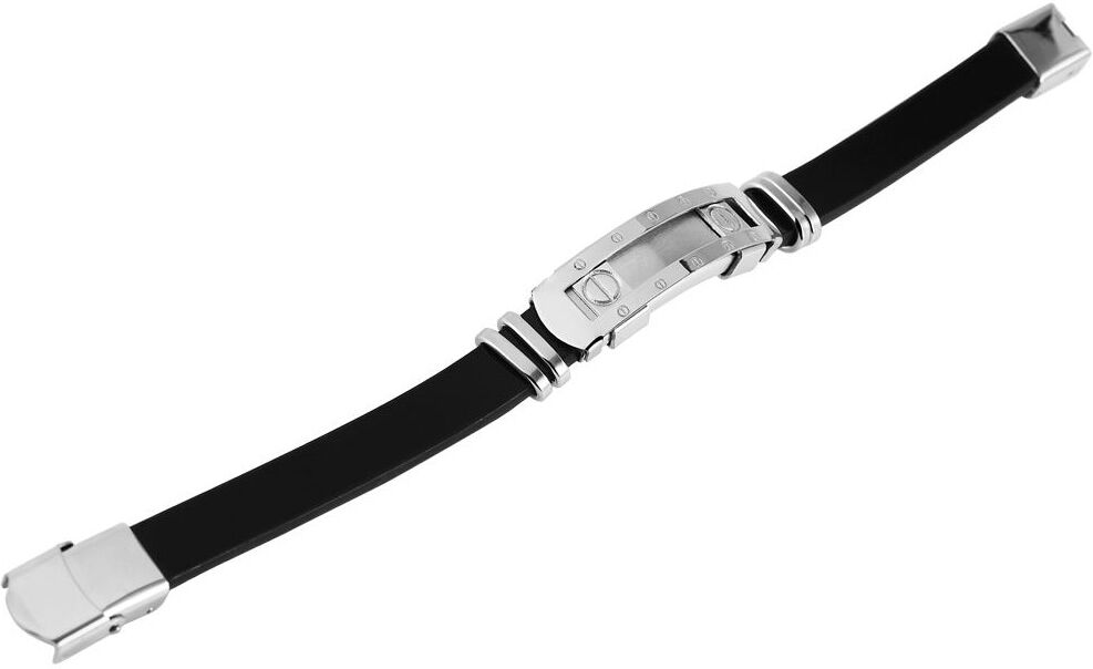 Armband ADELIA´S "Armband aus Leder 22 cm", schwarz, Armbänder, Herren, 22cm, Leder, Armband, Geschenkidee: zeitlos und vielseitig