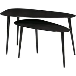 Woood, Couchtisch + Beistelltisch, Triangle (49 x 89 x 49 cm)