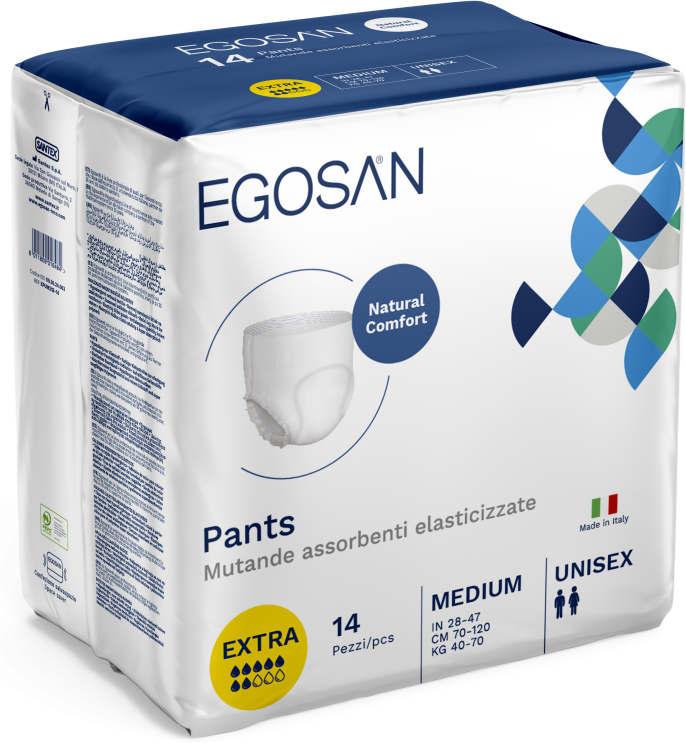 Egosan Pants Extra Medium - 12 paquets de 14 protections