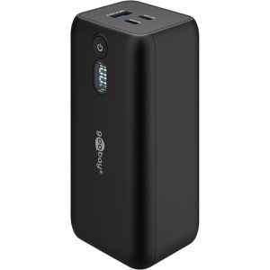 Goobay Powerbank 76254, 20000mAh, USB-A & 2x USB-C, Ladeleistung 65 Watt