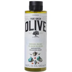 250ml KORRES Pure Greek Olive Sea Salt Showergel