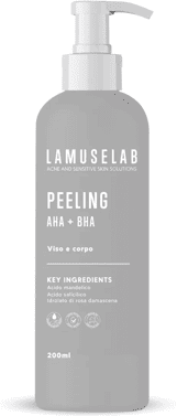 Lamuselab Peeling AHA-BHA Viso e Corpo 200 ml
