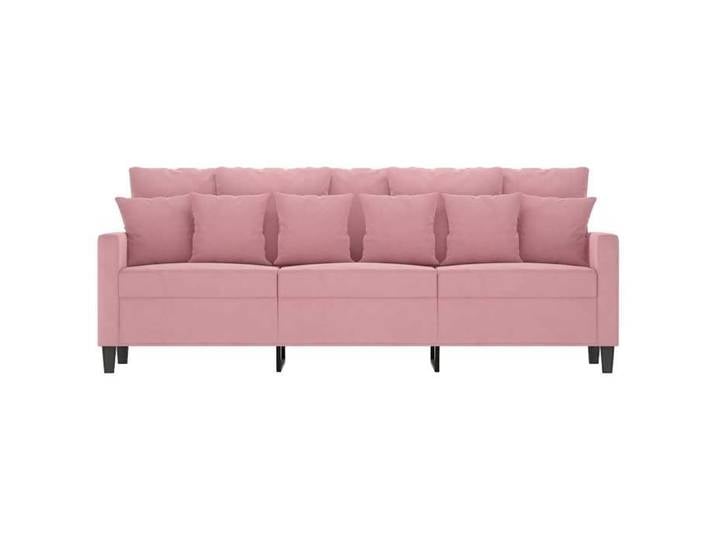 Rose Canapé minimaliste Sofa salon/bureau - ZENCORE®Canapé à 3 places - rose - 180cm Velours Top574112621