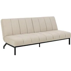 Actona »Caix« Bettcouch 198x87x95 cm / Stoff beige