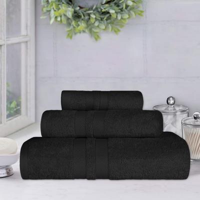 Cotton Quick-Drying 3 Piece Highly Absorbent Towel Set by Superior