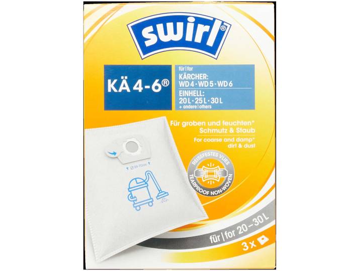 Swirl Staubfilterbeutel KÄ 4-6