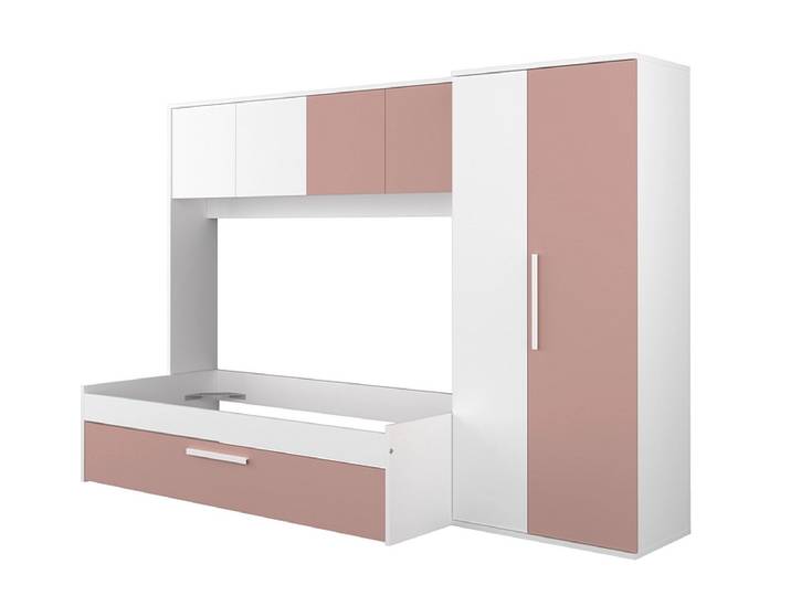 Bett wandelbar ELIO 90x200cm weiss