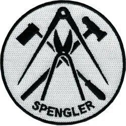 Job Stickaufnäher rund 80 mm für diverse Gewerke erhältlich