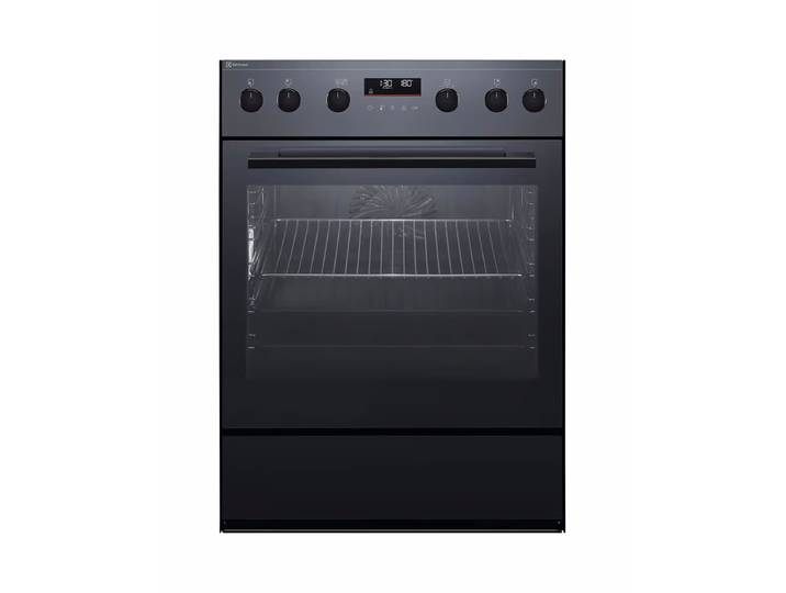 Electrolux EH7L5DSP Einbau Herd 55cm – Einbau Herd 55 cm – schwarz spiegel