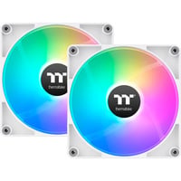 CT140 Reverse ARGB Sync PC Cooling Fan White, Gehäuselüfter weiß, 2er Pack, Reverse, 140 mm
