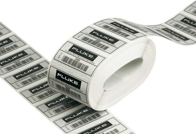 Fluke APP1000 stickers met cijfers 0-1000 voor barcode-toepassingen