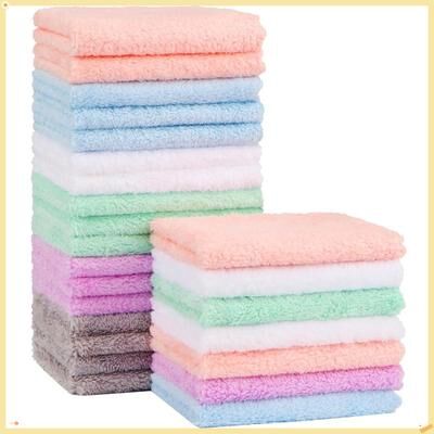 On Spot Shop Super Soft Baby Washcloths, Microfiber Coral Fleece Towels, Highly Absorbent Wash Cloths For Newborns Super Soft Baby Washcloths, Microfiber Coral Fleece Towels, Highly Absorbent Wash Cloths For Newborns