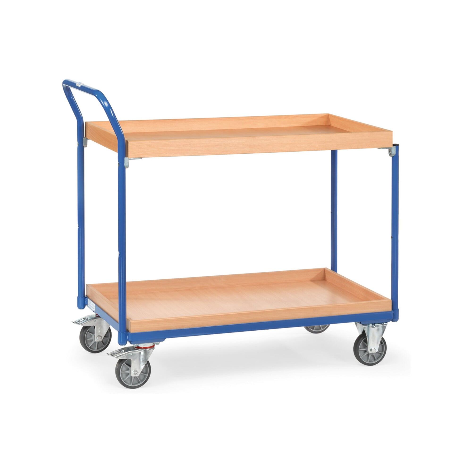 fetra Tischwagen 3760 - Tragkraft 300kg TPE-Reifen)