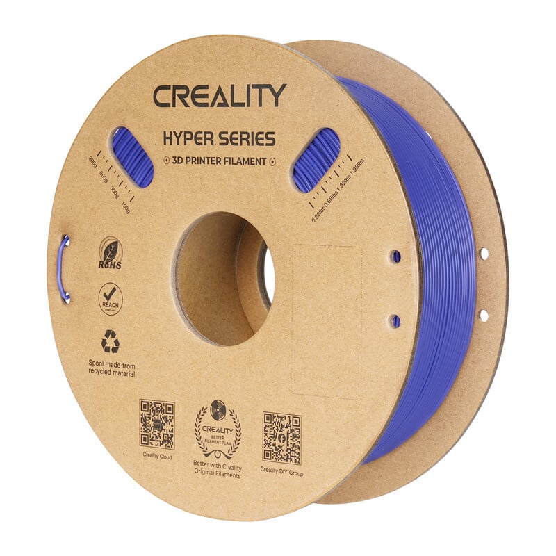 Creality Hyper PLA Perry Blue 3D-printfilament, 1 kg