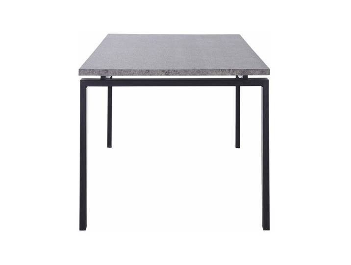 Sabine-Dining Table 160 cm in Cement Look