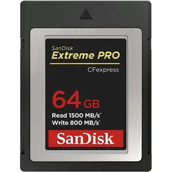 Sandisk Extreme Pro (64 GB, CFexpress Typ B), Speicherkarte, Schwarz