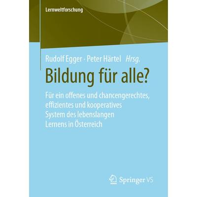 Bildung für alle?, Taschenbuch von , Springer Fachmedien Wiesbaden GmbH, 978-3-658-31053-0