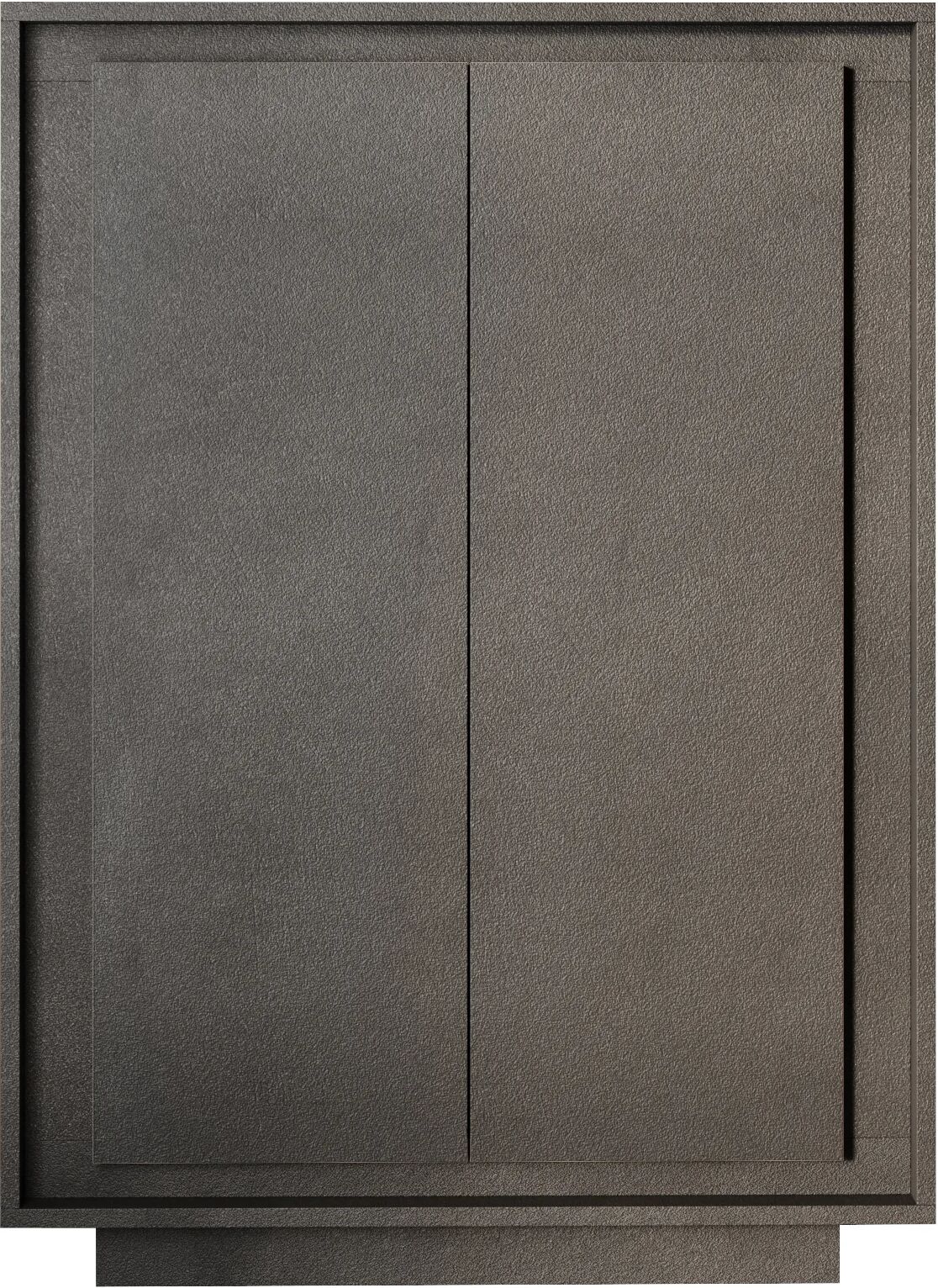 garneroarredamenti Madia alta 106x171h cm 2 ante antracite Deluxe