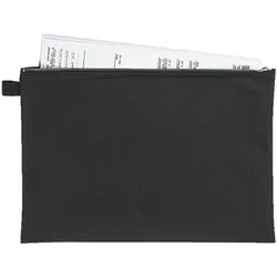 Veloflex Banktasche schwarz, 33x22 cm