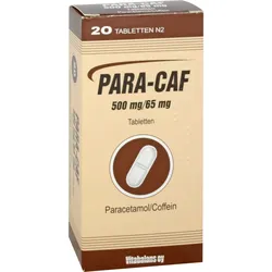 Para-Caf 500mg/65mg Tabletten 20 ST