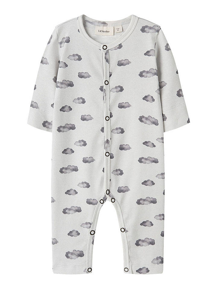 Lil Atelier Pyjama "Gio" in Grau - 86