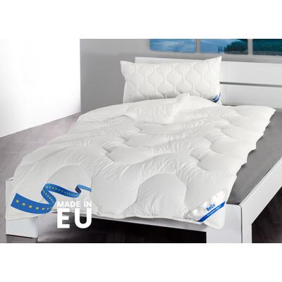 Kunstfaserbettdecke BECO "Wellness XXL, kuschelig dicke Winterdecken", weiß, B:155cm L:220cm, Bezug: 100% Polyester. Füllung: 100% Polyester, Bettdecken, in den Größen 135x200 6 155x220 cm. Hergestellt in EU