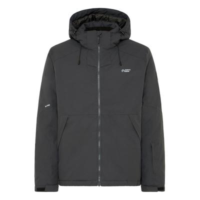 Skijacke NORTH BEND "Skijacke NBOcta M W-PRO 10.000 mit wasserdichter Beschichtung", Herren, Gr. XL, schwarz (phantom), Obermaterial: 100% Polyester PES., Jacken Skijacke