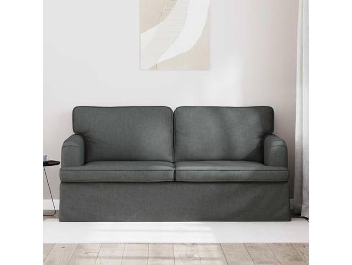 KTHLBRH Sofa dunkelgrau 162 x 80 x 85 cm Stoff Modernes Design, ergonomische Struktur, atmungsaktives Material, modular