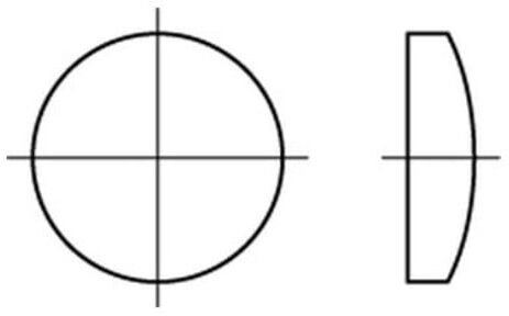 DIN 470 Verschlussscheibe Stahl 125mm ; Industrial Quality Supplies (004700001250000)