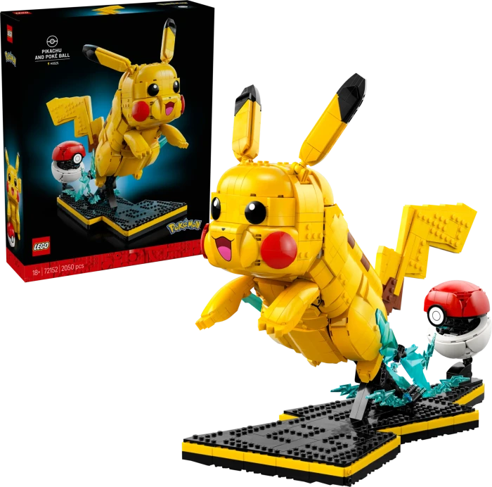 LEGO Pokémon 72152 Pikachu und Pokéball