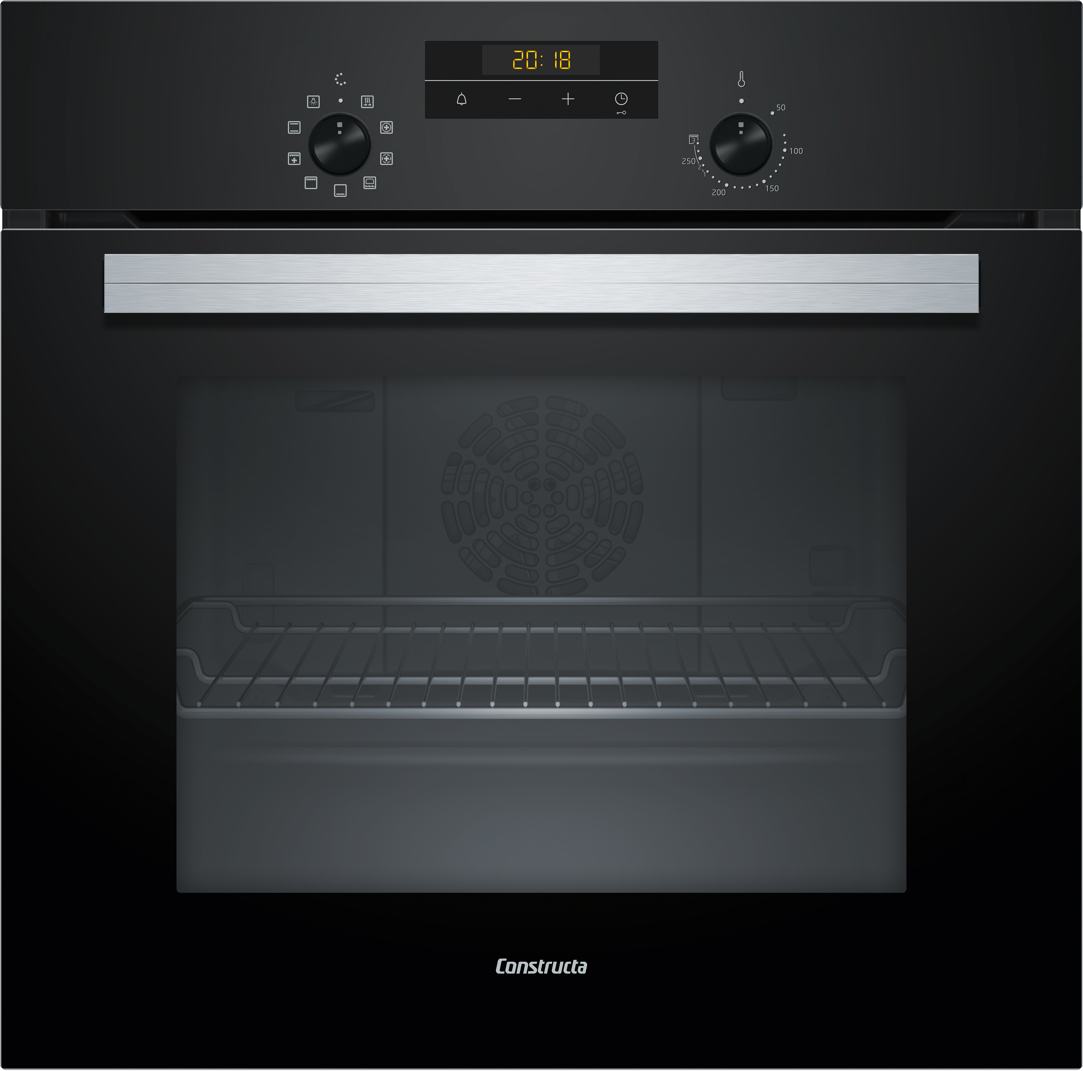 CONSTRUCTA Backofen-Set "CX3BS605", Energieeffizienz: A, schwarz, Herdsets, Backofen-Set