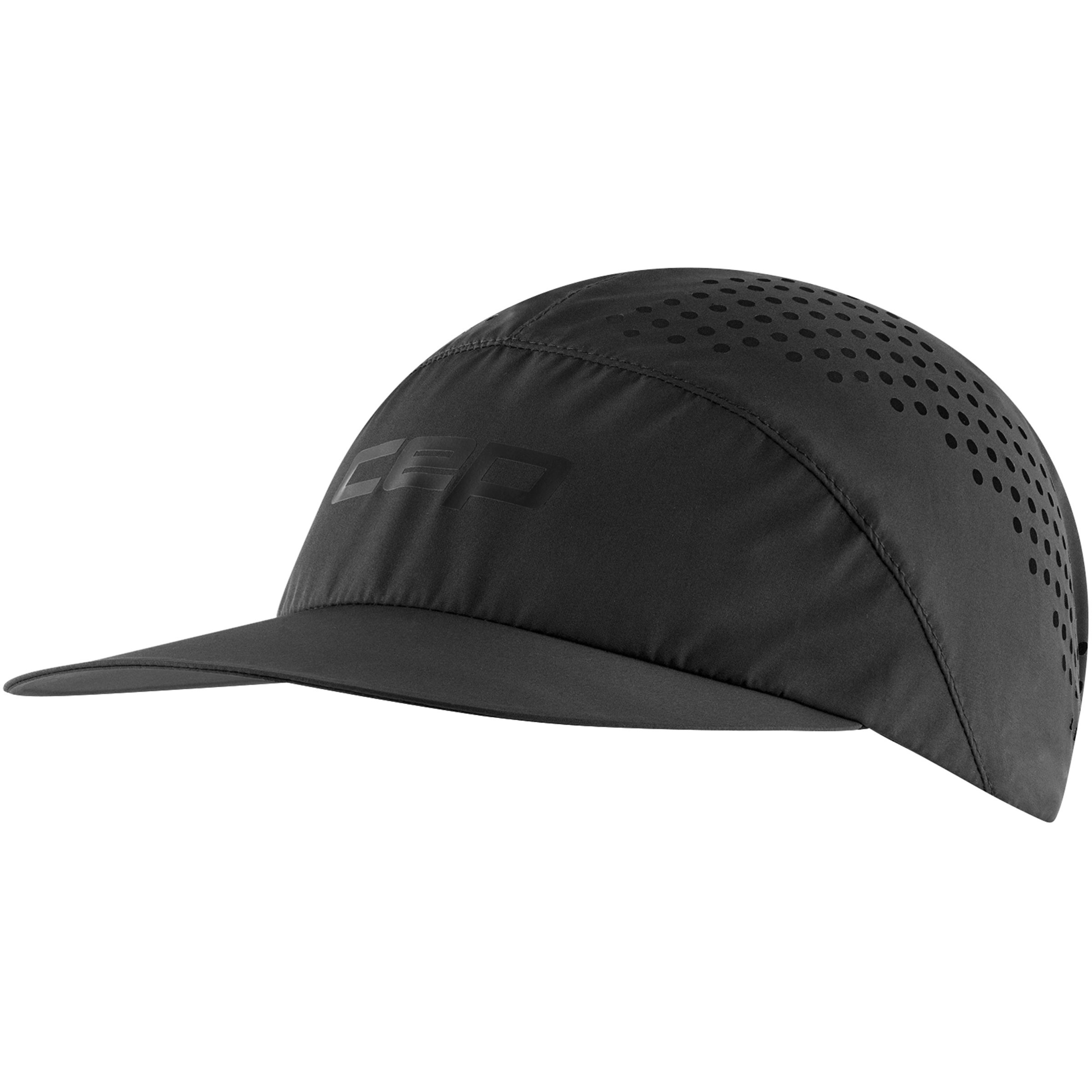 CEP Pro Run Ultralight Cap Basecaps schwarz Laufen | Trailrunning Schnell trocknend