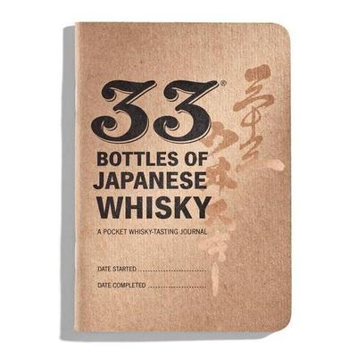 33 Glasses of Japanese Whisky - Pocket Journal, Taschenbuch von , 33 Books Co