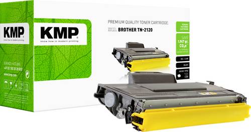 KMP Tonerkassette ersetzt Brother TN-2120, TN2120 Kompatibel Schwarz 5000 Seiten B-T22