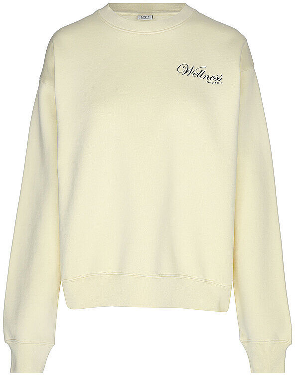 SPORTY & RICH Sweater AVENUE gelb   S S
