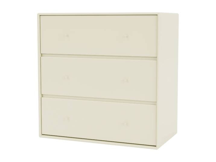 Montana Commode CARRY 3 tiroirs Vanilla