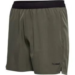 hummel hmlHYBRID Trainingsshorts Herren 0554 - major brown S