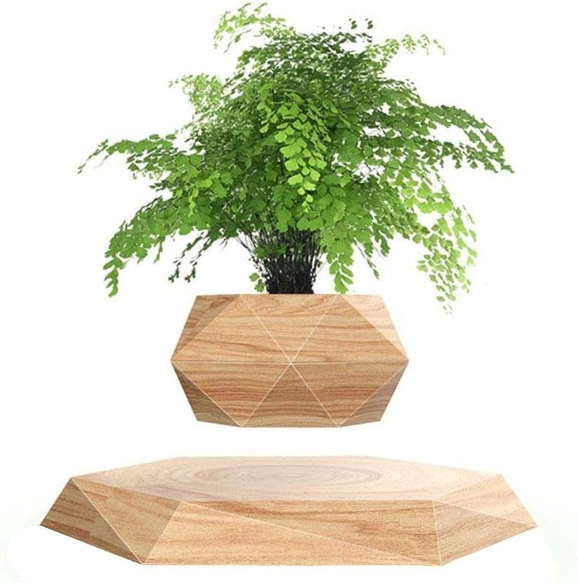 Magnetische levitatie luchtbonsai pot - Decoratieve moderne plantenhouder voor op je bureau