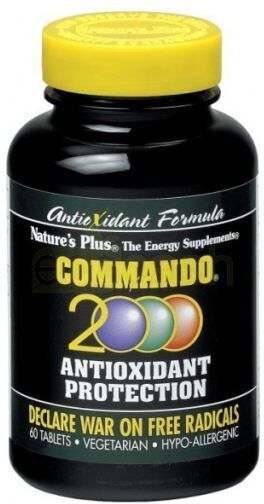 NaturesPlus Antioxidante Commando 2000 60 Tabletas