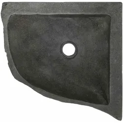 vidaXL, Waschbecken, Qumison (370 mm, 370 mm)