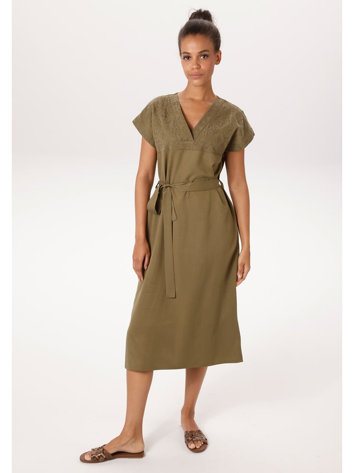 Aniston Kleid in Khaki - 44