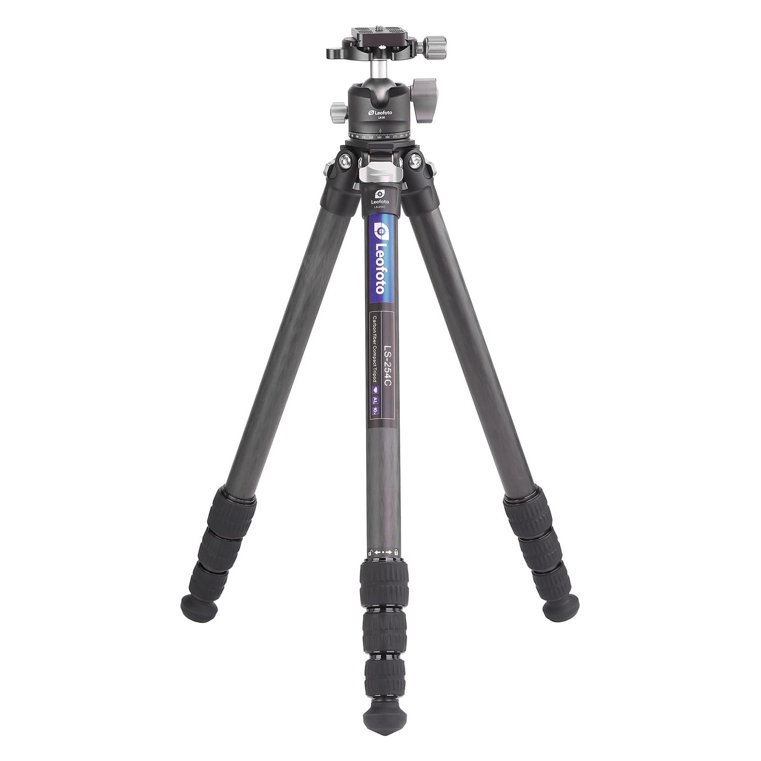 Leofoto Ranger LS-254C + LH-30 trikojis (LS-254C + LH-30) - LS-254C + LH-30 (Metall) (LF-LS-254C+LH30)