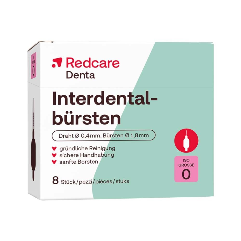 Redcare Interdentalbürste Gr.ISO 0 8 St Zahnbürste