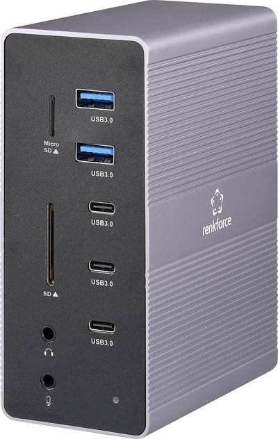 Renkforce USB-C Dockingstation RF-DKS-910 Universeel