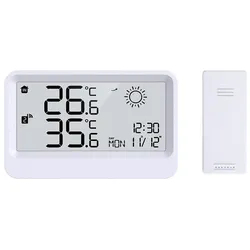 Livoo Wetterstation, Wetterstation, Weiss